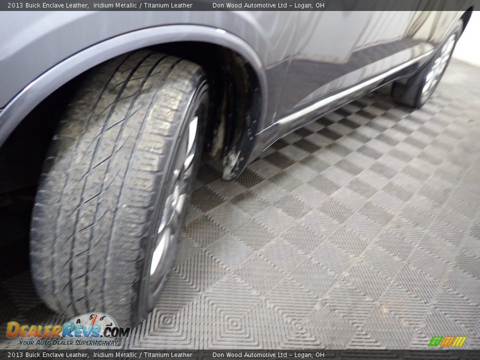 2013 Buick Enclave Leather Iridium Metallic / Titanium Leather Photo #11