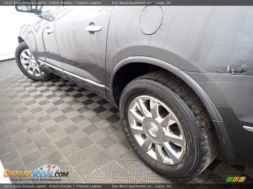 2013 Buick Enclave Leather Iridium Metallic / Titanium Leather Photo #12