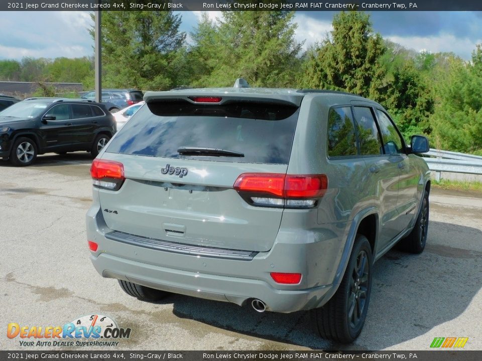 2021 Jeep Grand Cherokee Laredo 4x4 Sting-Gray / Black Photo #5