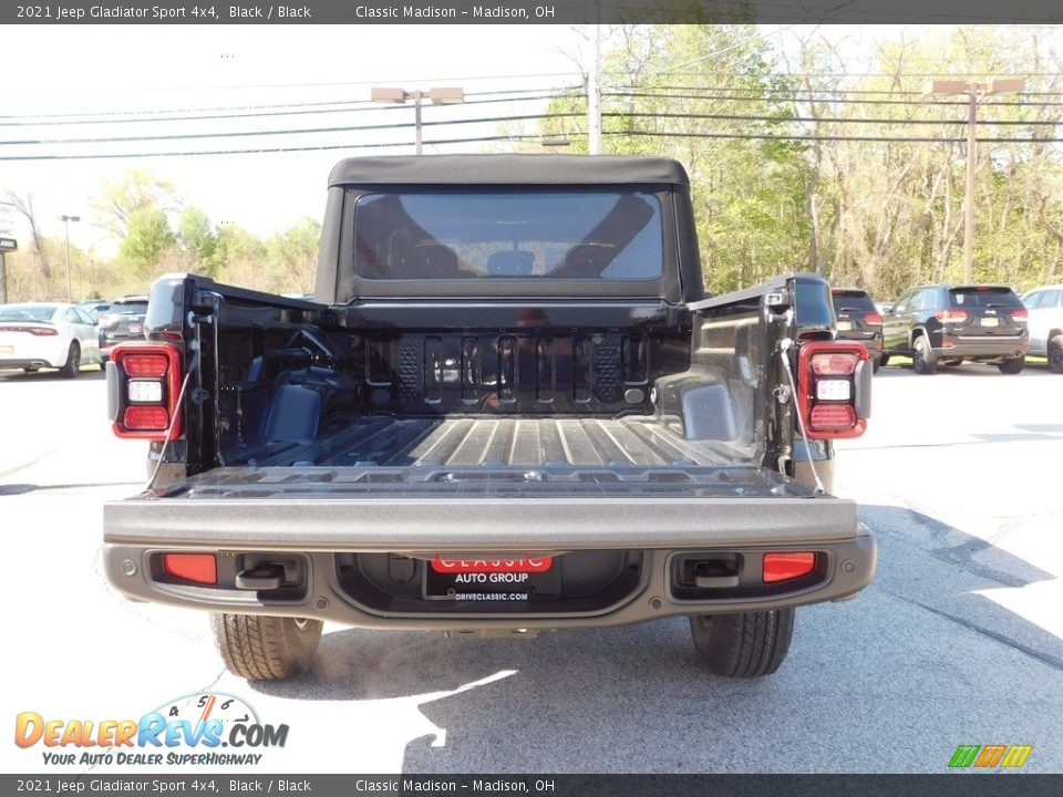 2021 Jeep Gladiator Sport 4x4 Black / Black Photo #5