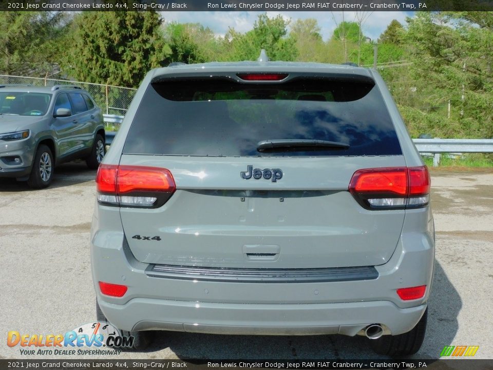 2021 Jeep Grand Cherokee Laredo 4x4 Sting-Gray / Black Photo #6