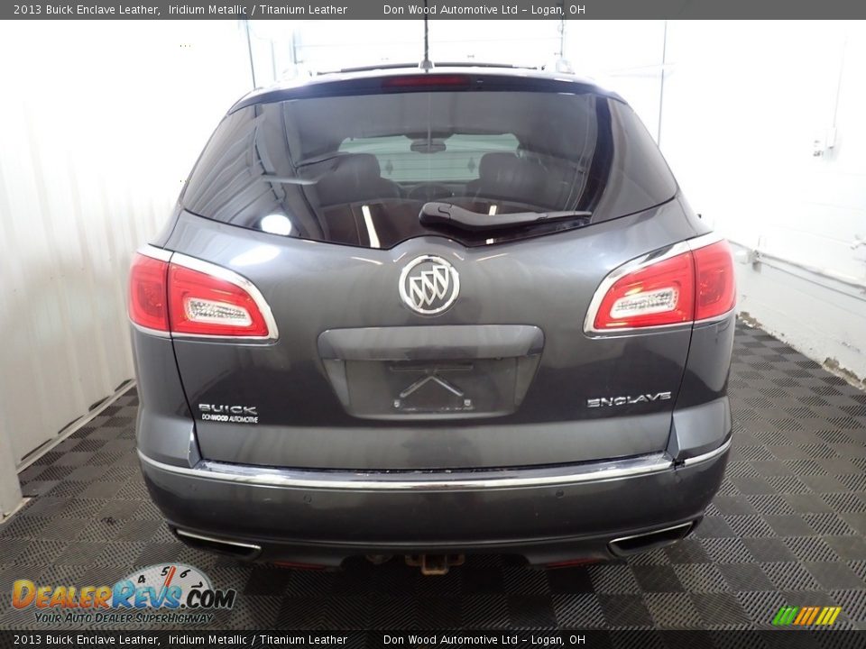 2013 Buick Enclave Leather Iridium Metallic / Titanium Leather Photo #14