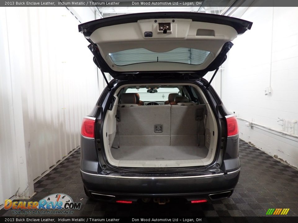 2013 Buick Enclave Leather Iridium Metallic / Titanium Leather Photo #16