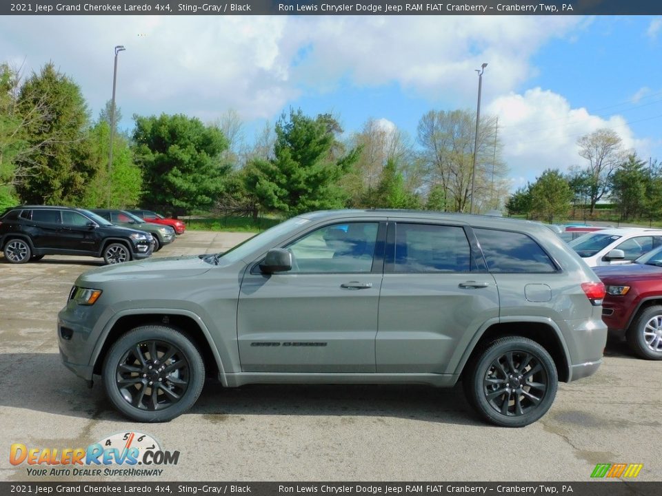 2021 Jeep Grand Cherokee Laredo 4x4 Sting-Gray / Black Photo #9