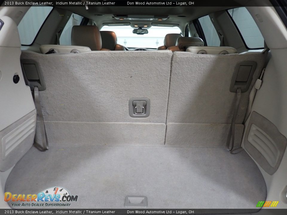 2013 Buick Enclave Leather Iridium Metallic / Titanium Leather Photo #17