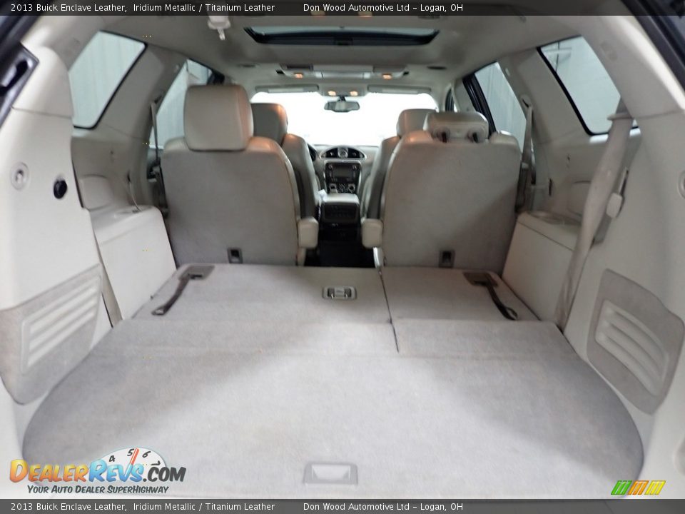 2013 Buick Enclave Leather Iridium Metallic / Titanium Leather Photo #18