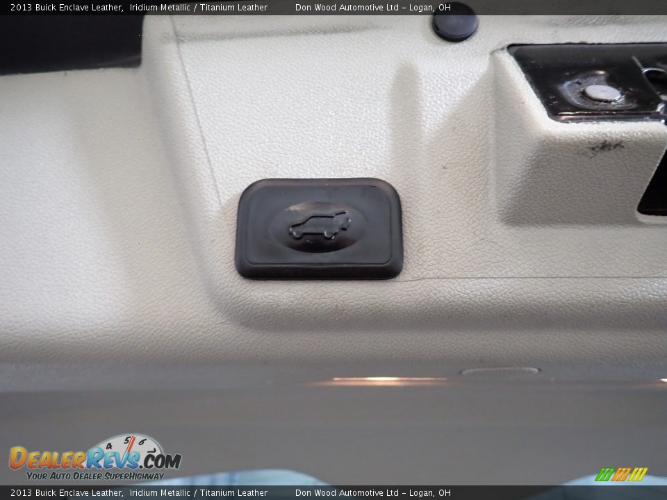2013 Buick Enclave Leather Iridium Metallic / Titanium Leather Photo #20