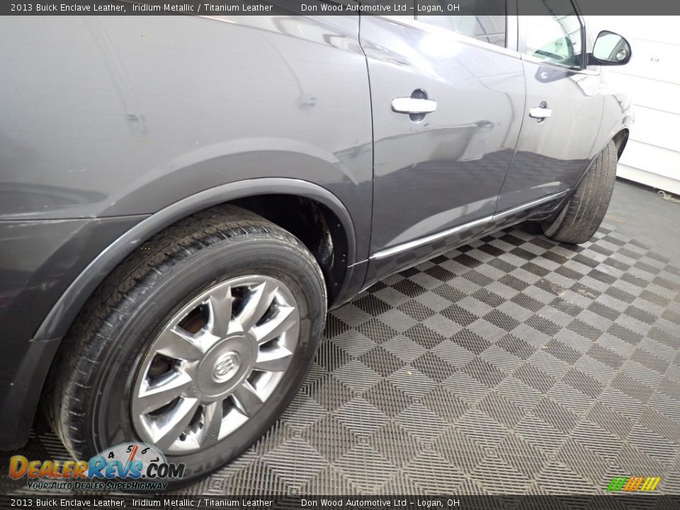 2013 Buick Enclave Leather Iridium Metallic / Titanium Leather Photo #22