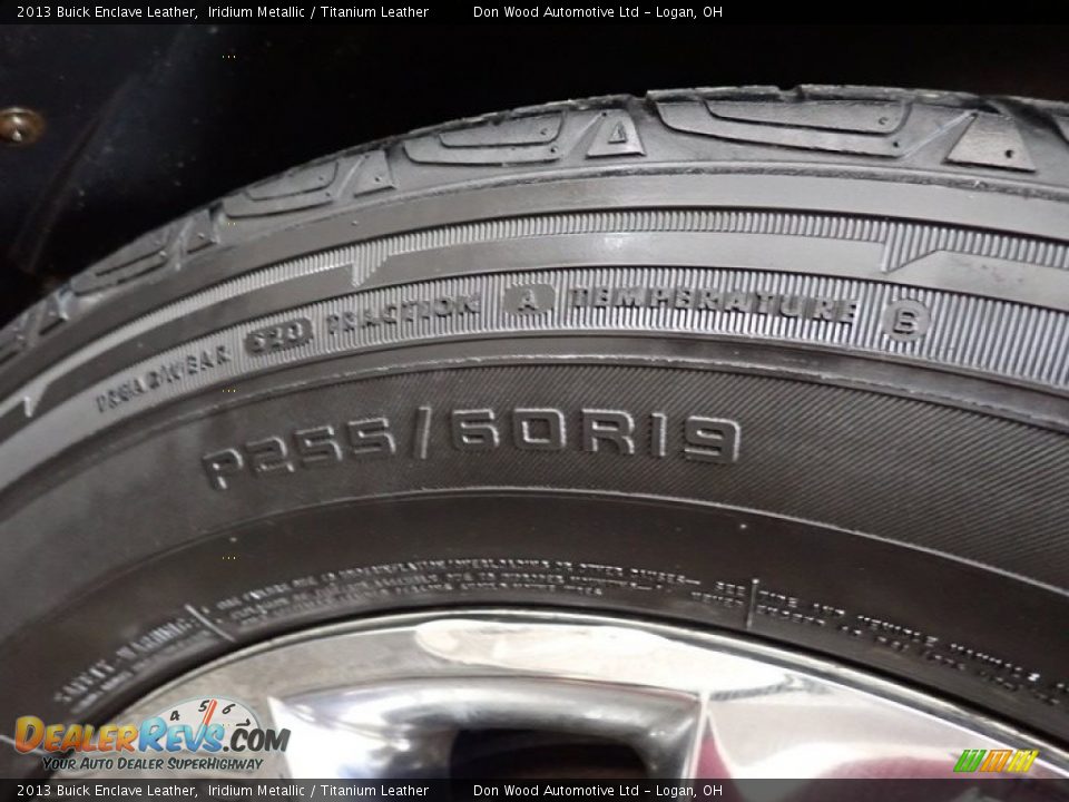 2013 Buick Enclave Leather Iridium Metallic / Titanium Leather Photo #23
