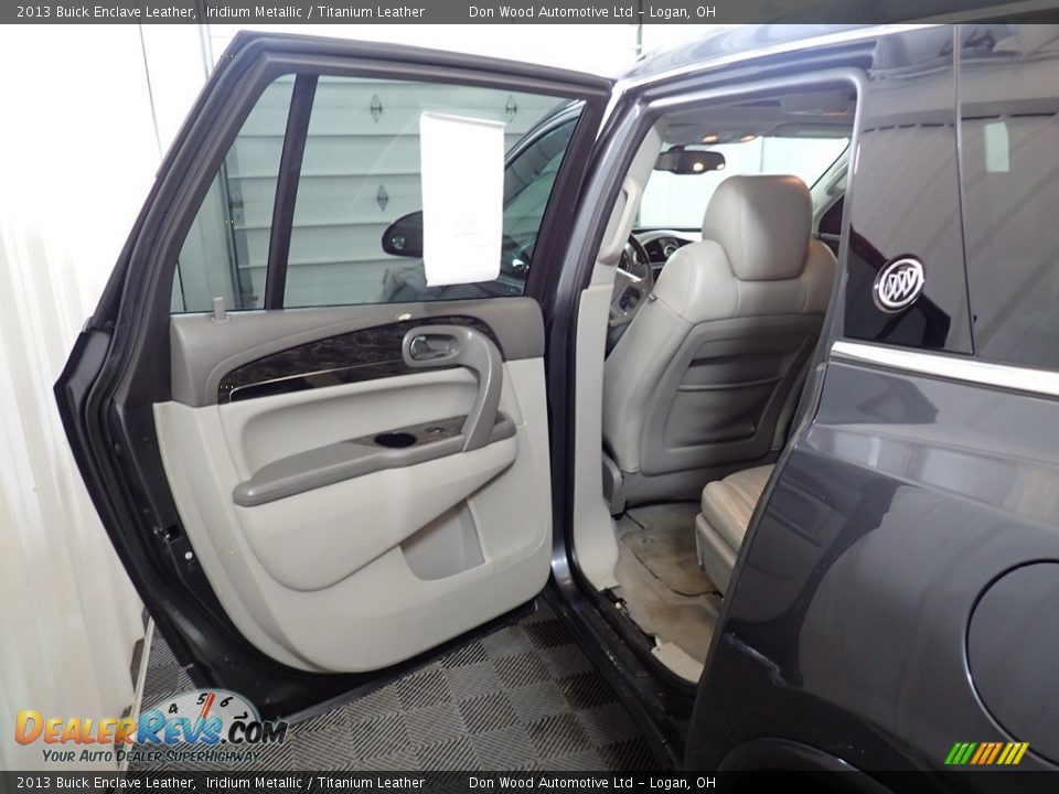 2013 Buick Enclave Leather Iridium Metallic / Titanium Leather Photo #30