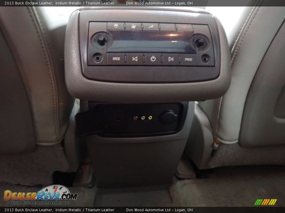 2013 Buick Enclave Leather Iridium Metallic / Titanium Leather Photo #32