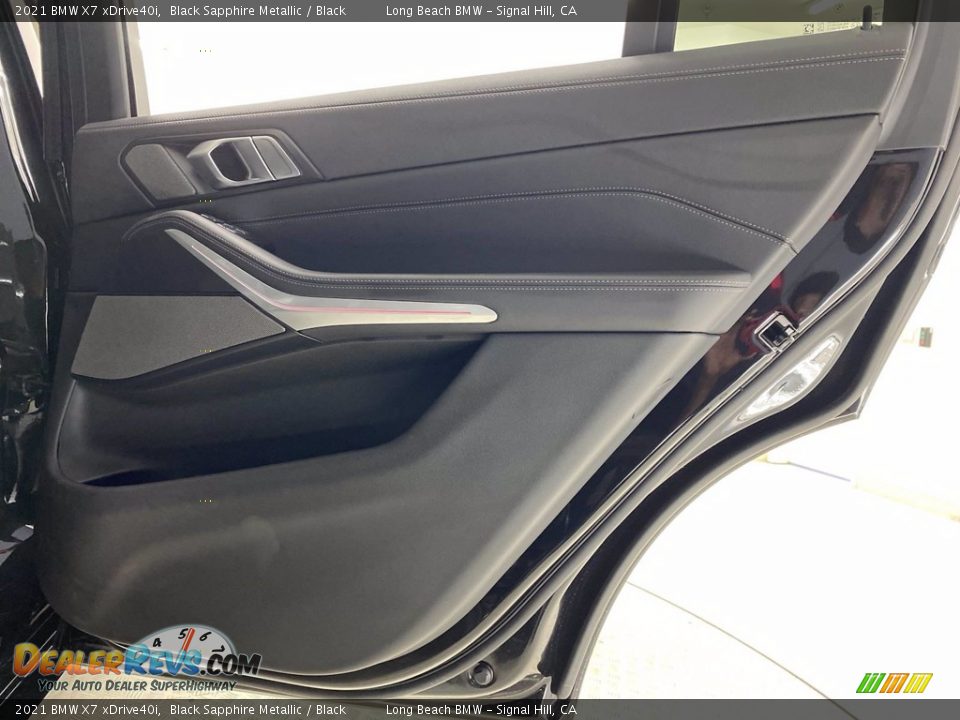 2021 BMW X7 xDrive40i Black Sapphire Metallic / Black Photo #34