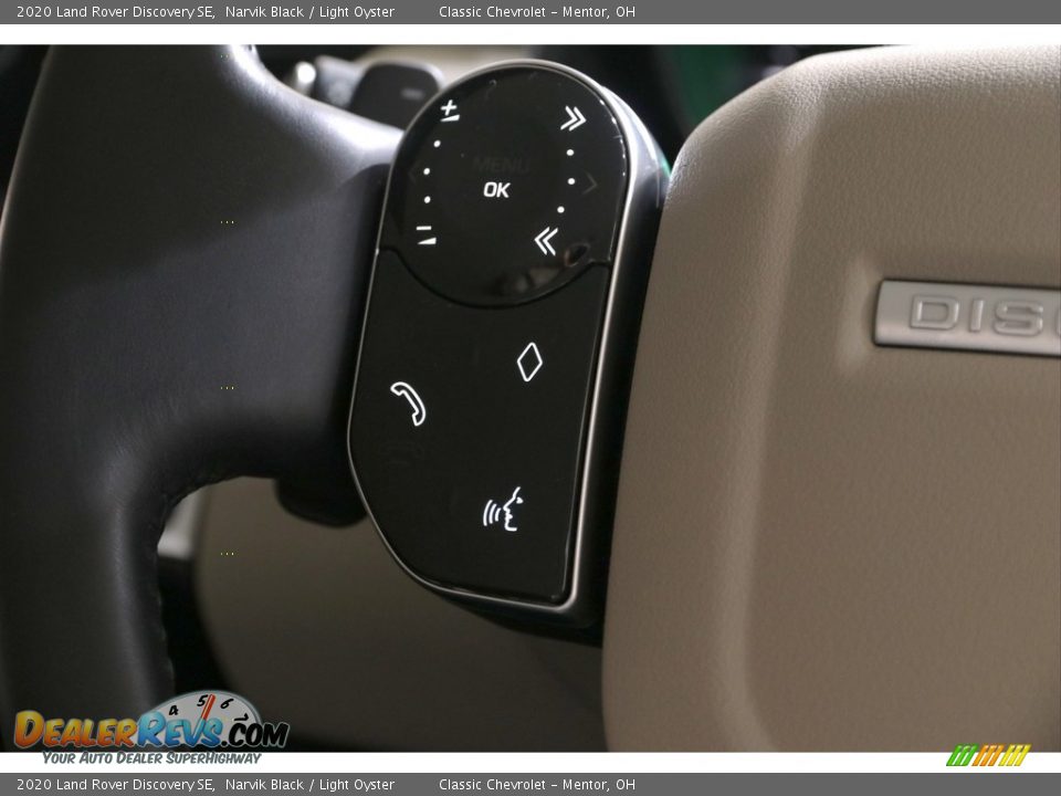 2020 Land Rover Discovery SE Narvik Black / Light Oyster Photo #9