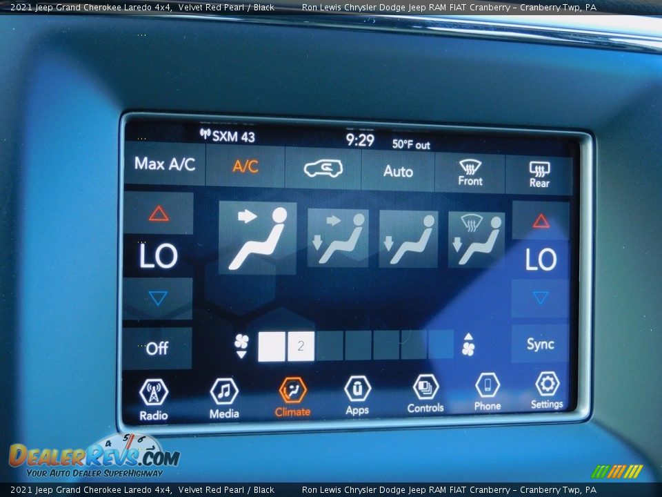 2021 Jeep Grand Cherokee Laredo 4x4 Velvet Red Pearl / Black Photo #16