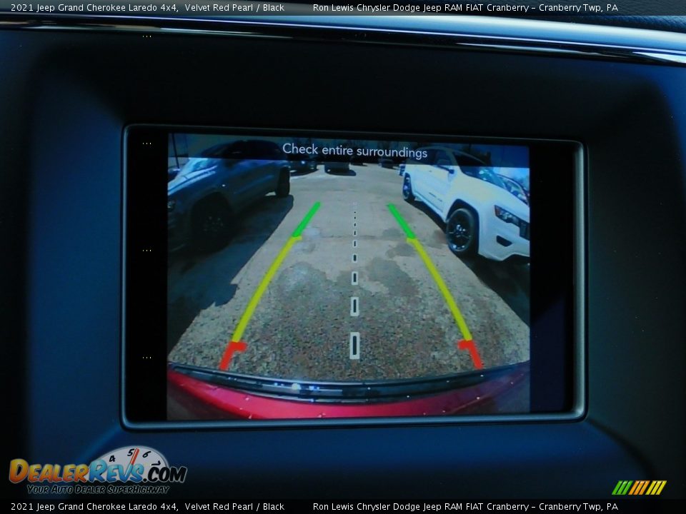 2021 Jeep Grand Cherokee Laredo 4x4 Velvet Red Pearl / Black Photo #17