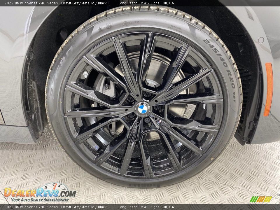 2022 BMW 7 Series 740i Sedan Wheel Photo #3