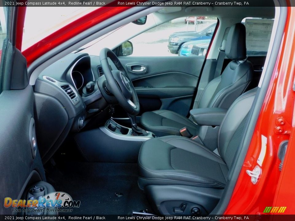 Front Seat of 2021 Jeep Compass Latitude 4x4 Photo #11