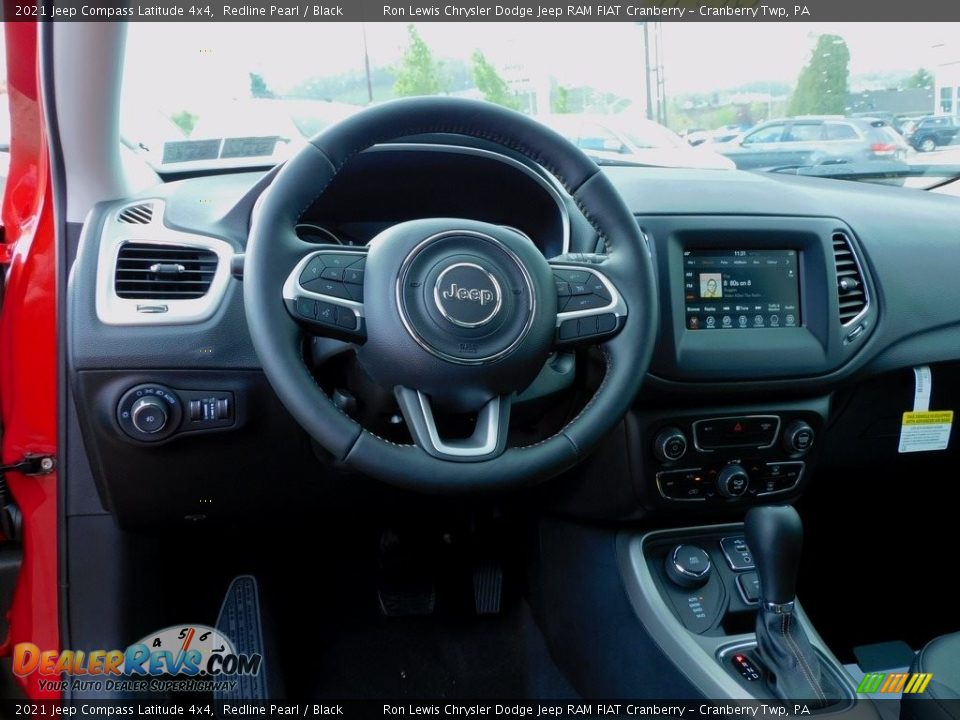 Dashboard of 2021 Jeep Compass Latitude 4x4 Photo #13