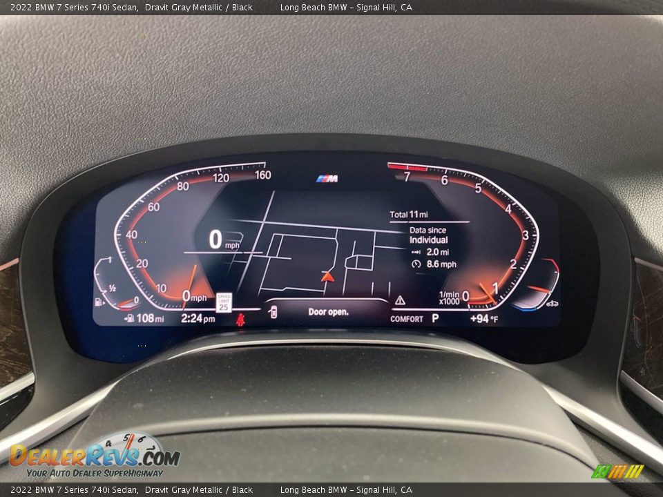 2022 BMW 7 Series 740i Sedan Gauges Photo #17