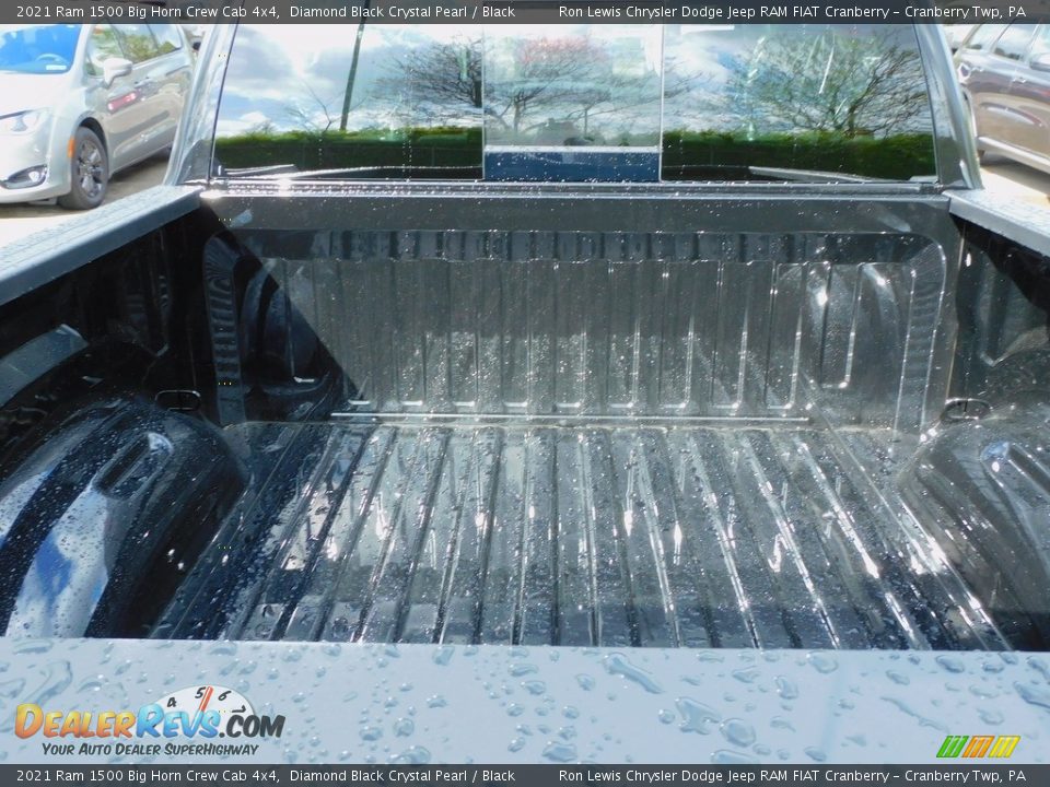 2021 Ram 1500 Big Horn Crew Cab 4x4 Diamond Black Crystal Pearl / Black Photo #7