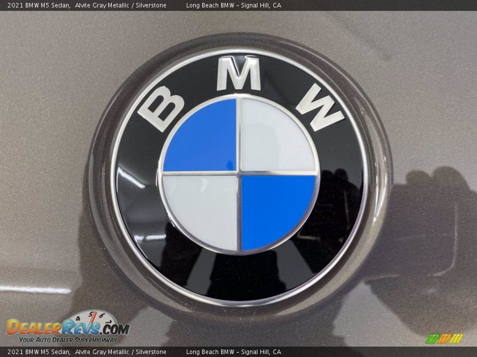 2021 BMW M5 Sedan Alvite Gray Metallic / Silverstone Photo #5