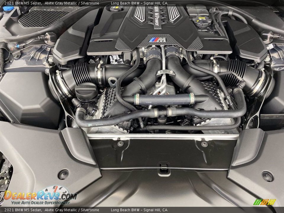 2021 BMW M5 Sedan 4.4 Liter M TwinPower Turbocharged DOHC 32-Valve VVT V8 Engine Photo #9