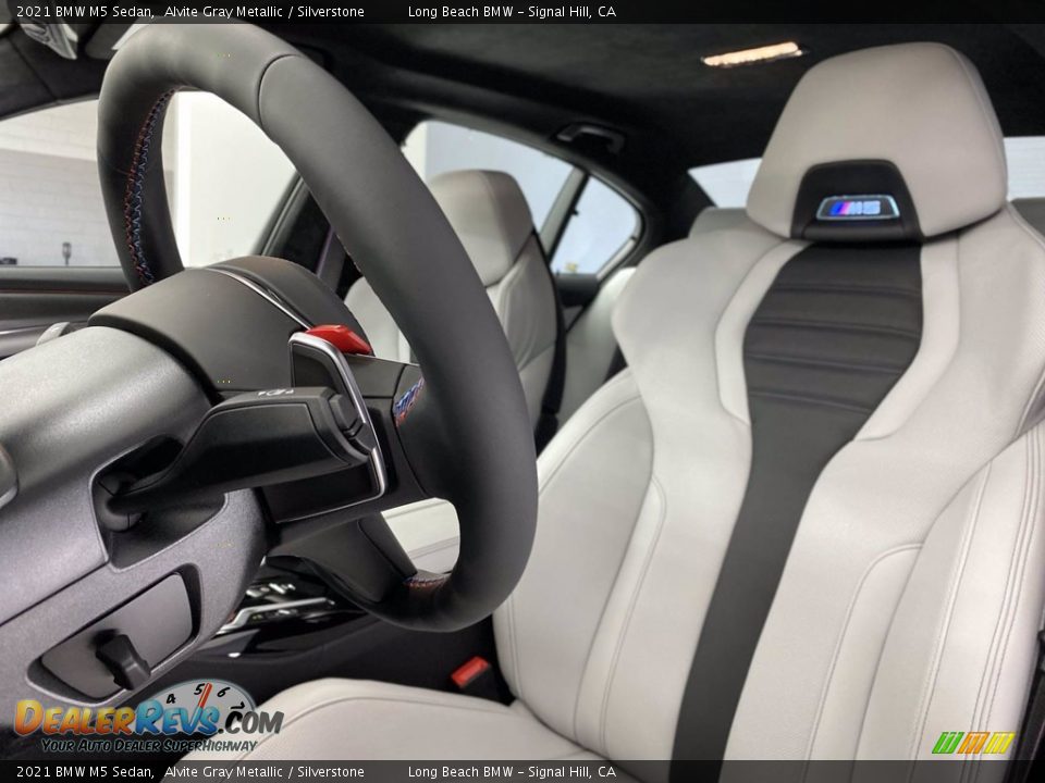 Front Seat of 2021 BMW M5 Sedan Photo #13
