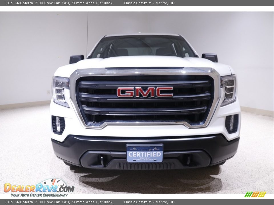 2019 GMC Sierra 1500 Crew Cab 4WD Summit White / Jet Black Photo #2