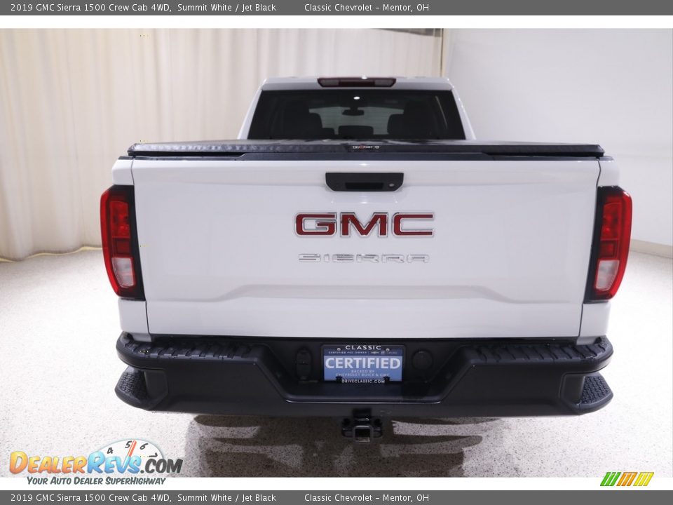 2019 GMC Sierra 1500 Crew Cab 4WD Summit White / Jet Black Photo #17