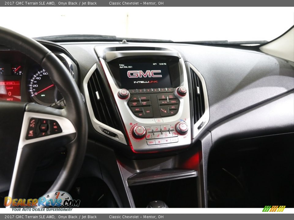 2017 GMC Terrain SLE AWD Onyx Black / Jet Black Photo #9