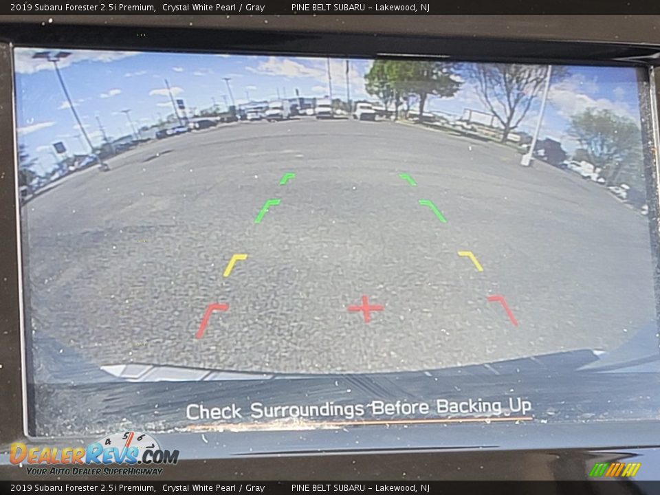 2019 Subaru Forester 2.5i Premium Crystal White Pearl / Gray Photo #7