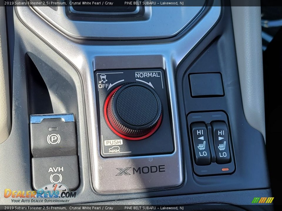 2019 Subaru Forester 2.5i Premium Crystal White Pearl / Gray Photo #9