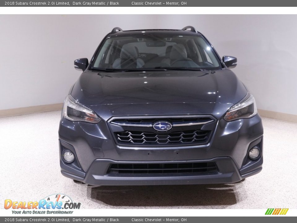 2018 Subaru Crosstrek 2.0i Limited Dark Gray Metallic / Black Photo #2