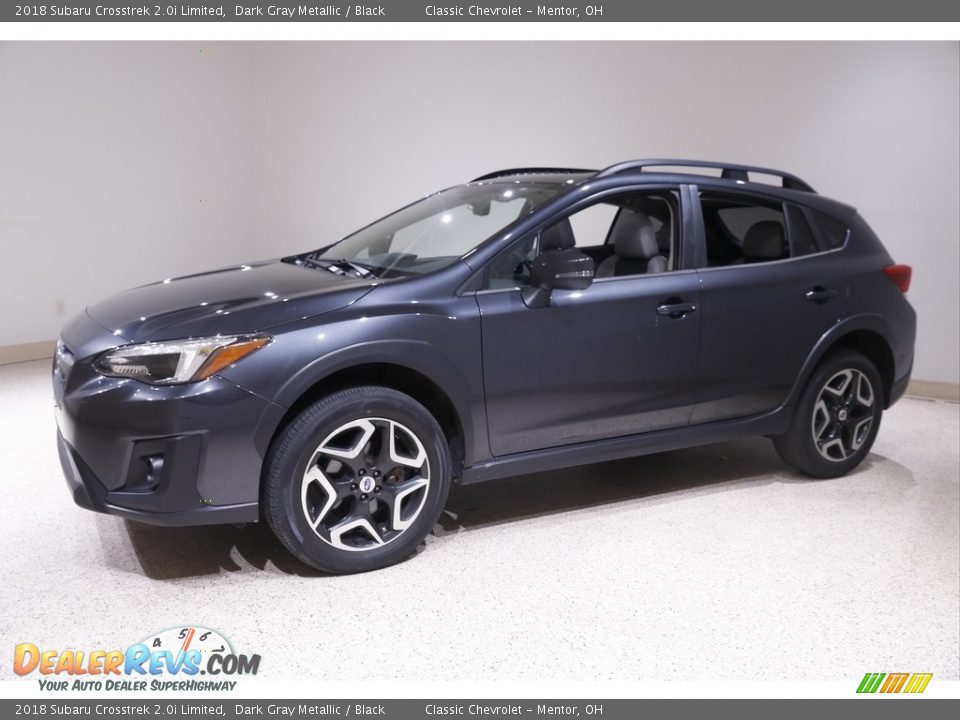 2018 Subaru Crosstrek 2.0i Limited Dark Gray Metallic / Black Photo #3