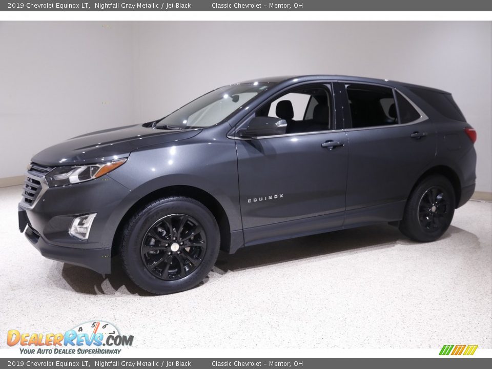 2019 Chevrolet Equinox LT Nightfall Gray Metallic / Jet Black Photo #3