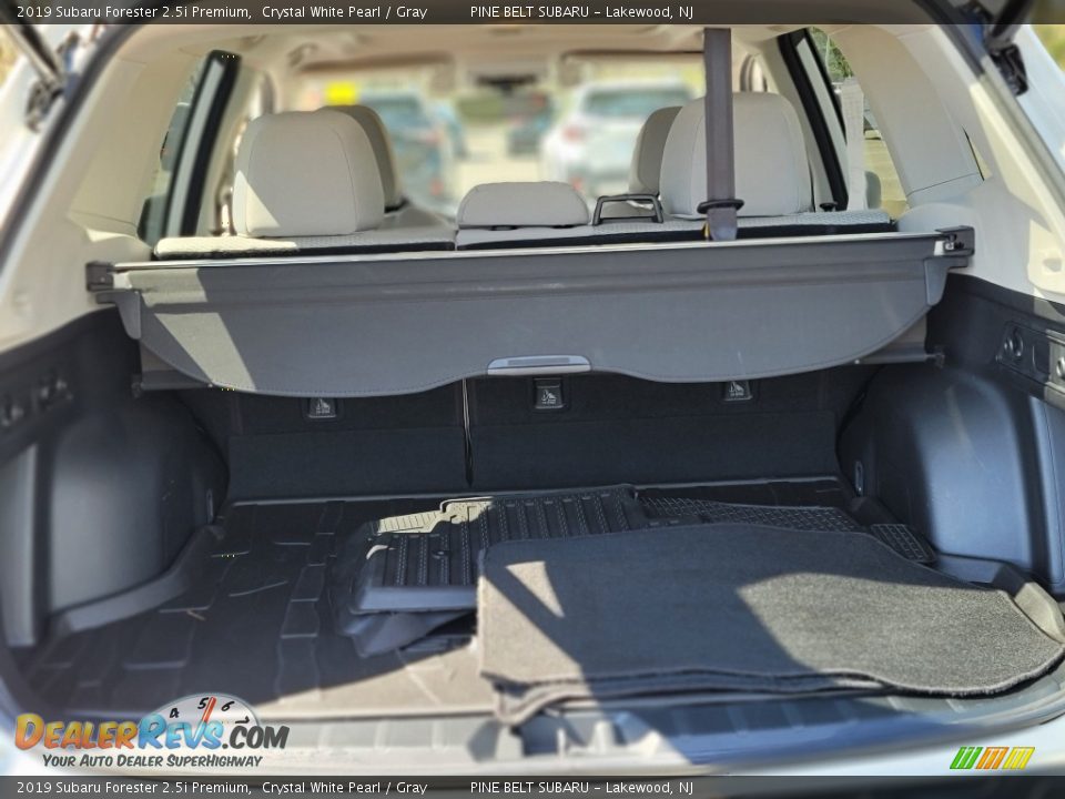 2019 Subaru Forester 2.5i Premium Crystal White Pearl / Gray Photo #30