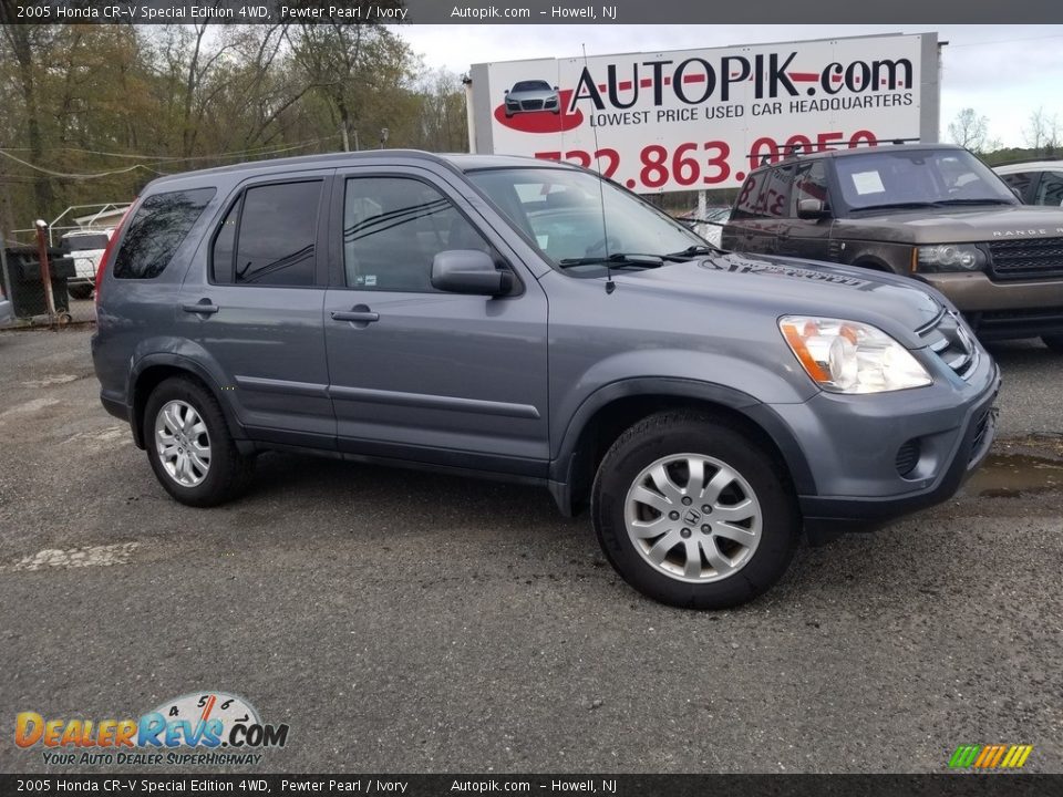 2005 Honda CR-V Special Edition 4WD Pewter Pearl / Ivory Photo #1