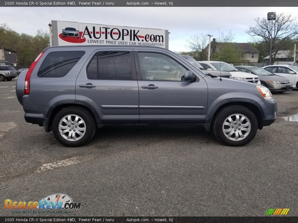 2005 Honda CR-V Special Edition 4WD Pewter Pearl / Ivory Photo #3