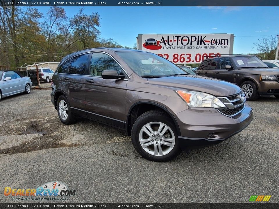 2011 Honda CR-V EX 4WD Urban Titanium Metallic / Black Photo #1