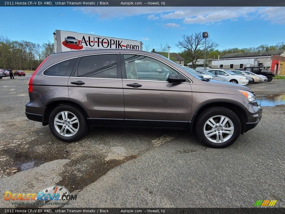 2011 Honda CR-V EX 4WD Urban Titanium Metallic / Black Photo #3