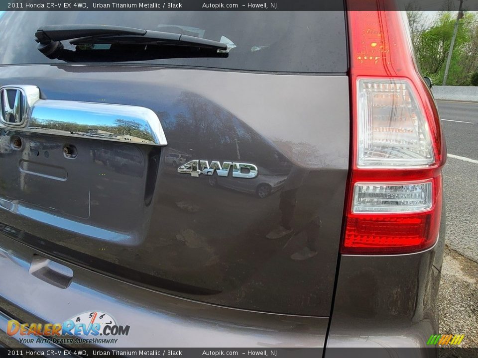 2011 Honda CR-V EX 4WD Urban Titanium Metallic / Black Photo #6