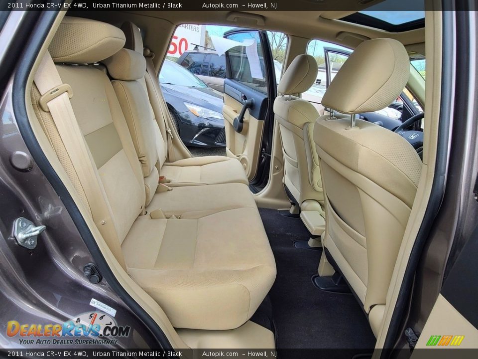 2011 Honda CR-V EX 4WD Urban Titanium Metallic / Black Photo #22