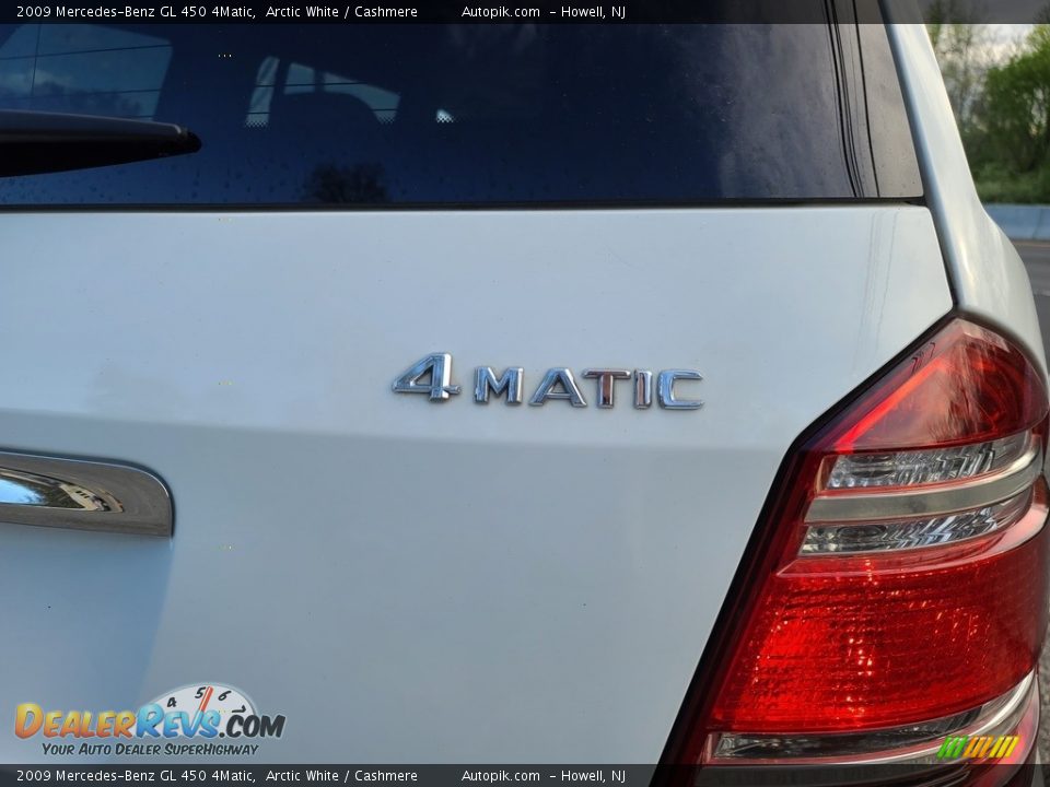 2009 Mercedes-Benz GL 450 4Matic Arctic White / Cashmere Photo #7