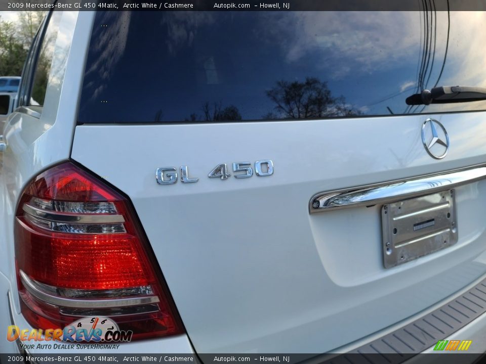 2009 Mercedes-Benz GL 450 4Matic Arctic White / Cashmere Photo #9