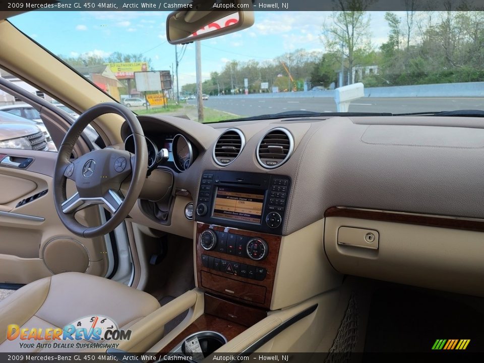 2009 Mercedes-Benz GL 450 4Matic Arctic White / Cashmere Photo #21