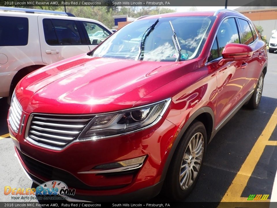 2018 Lincoln MKC Reserve AWD Ruby Red / Cappuccino Photo #1