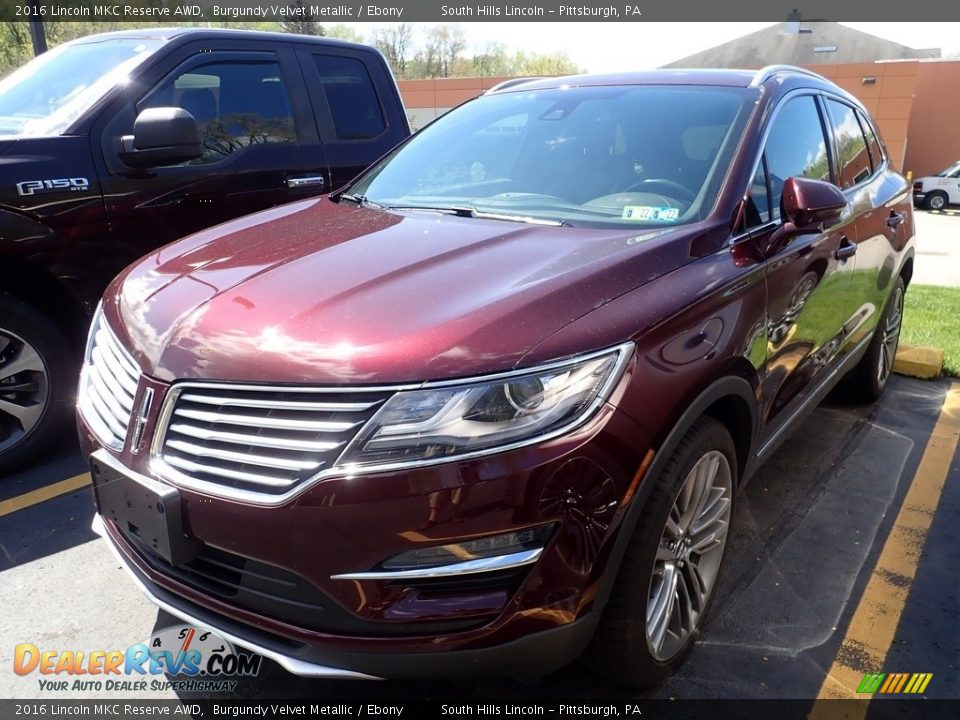 2016 Lincoln MKC Reserve AWD Burgundy Velvet Metallic / Ebony Photo #1