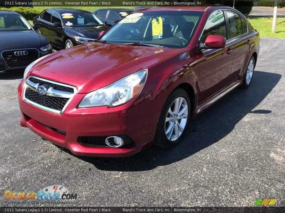 2013 Subaru Legacy 2.5i Limited Venetian Red Pearl / Black Photo #2