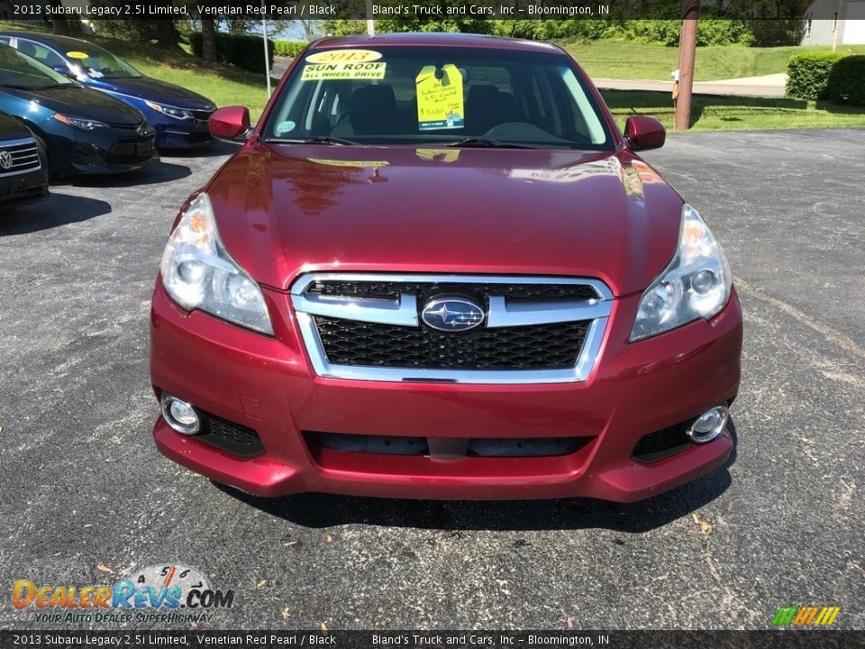 2013 Subaru Legacy 2.5i Limited Venetian Red Pearl / Black Photo #3