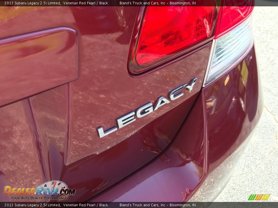 2013 Subaru Legacy 2.5i Limited Venetian Red Pearl / Black Photo #8